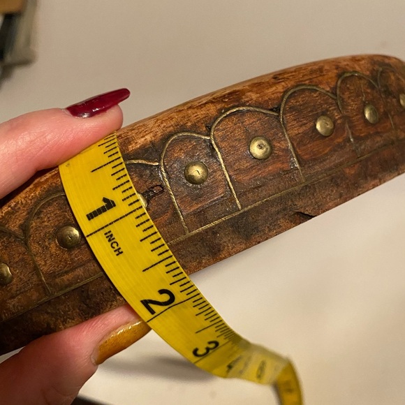 Vintage wooden ashtray - Picture 8 of 9